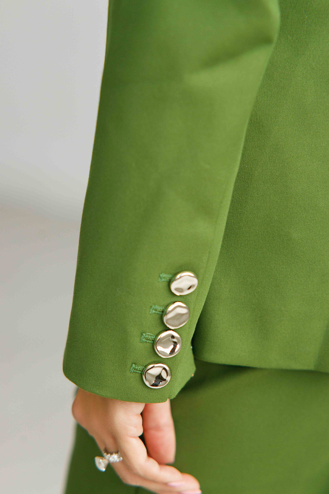 The Keynote | Olive Green Blazer