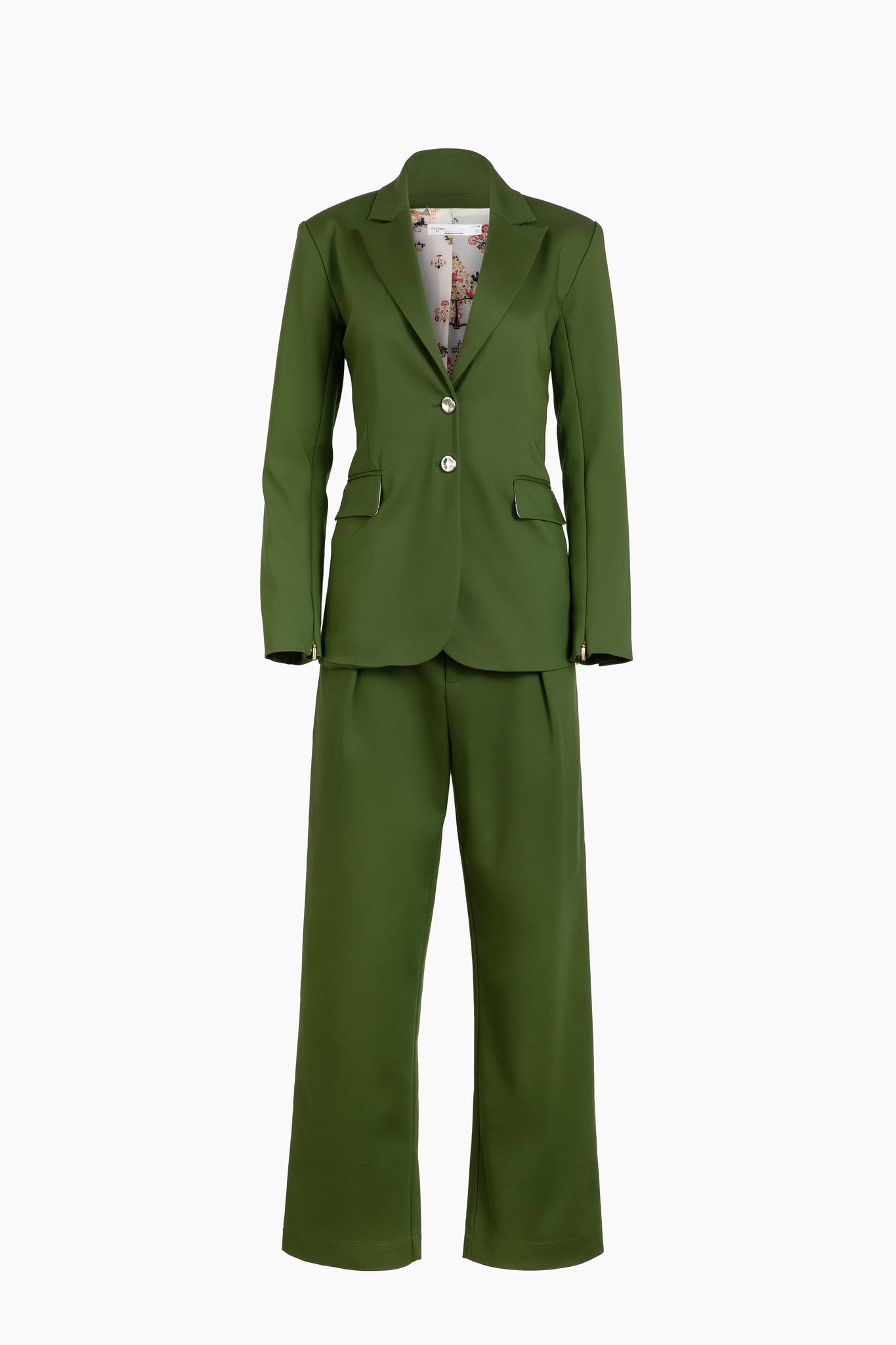 The Keynote Pant | Olive Green Trouser