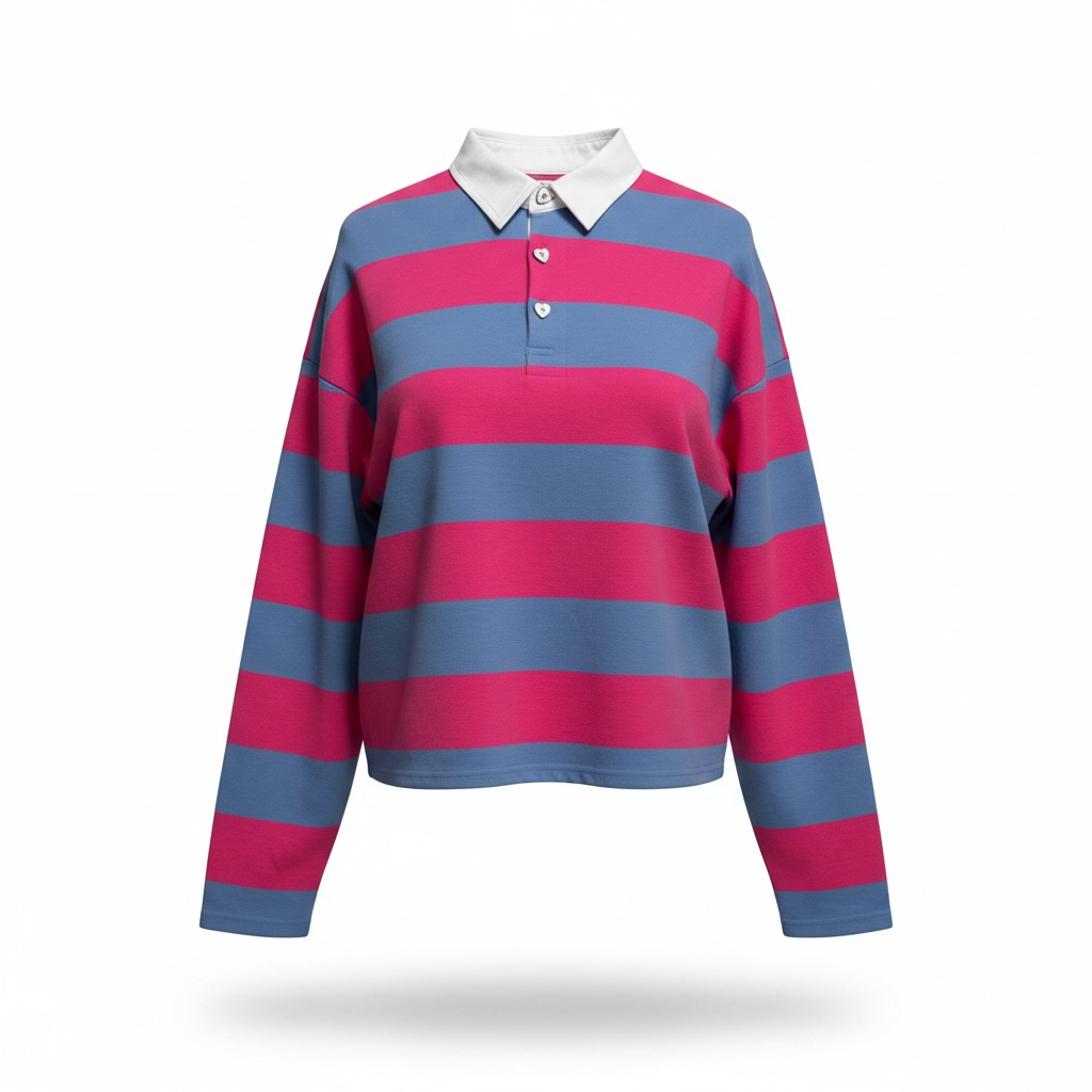 Casual Fridays | Striped Rugby Shirt