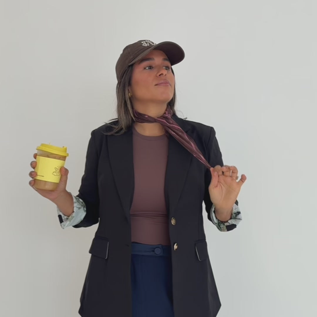 The Miss Noir | Women's Black Oversized Blazer Suit Jacket