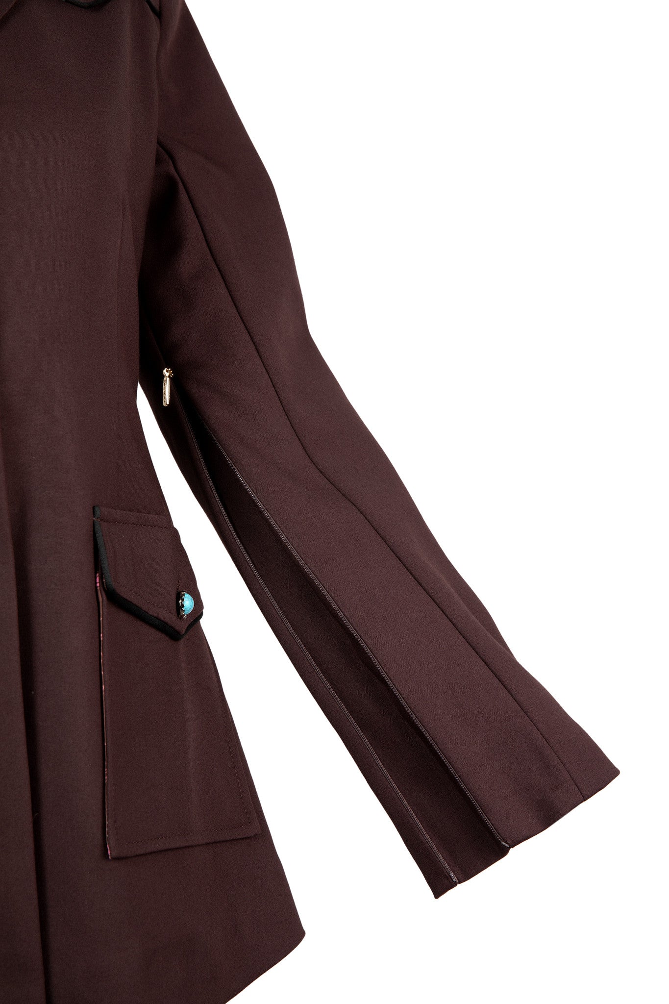 The Dolly | Women's Western Brown Blazer - PWR WMN