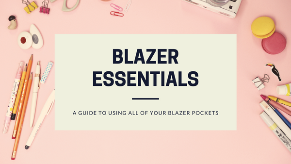 Womens blazers and what you can put inside of them