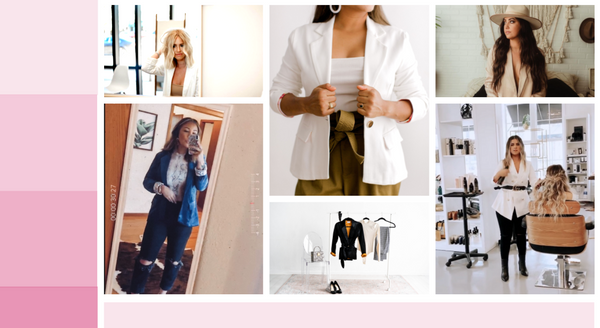 womens blazers, salon outfits, hairstylist outfits