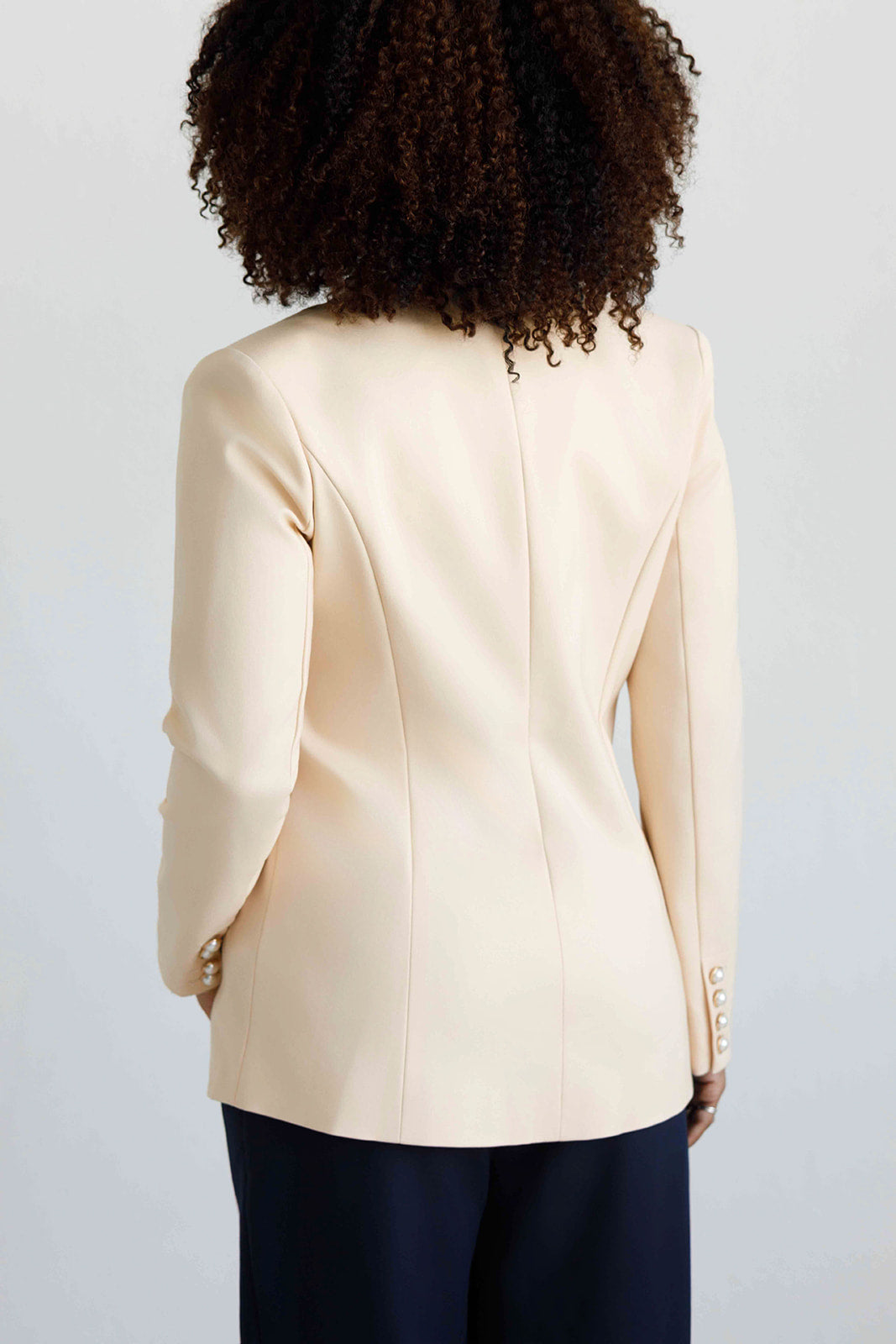The "I'll Have What She's Having" | Peachy Cream Blazer