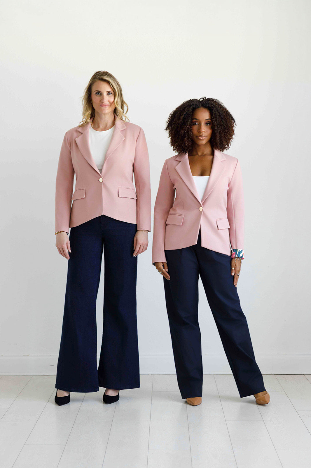 PWRFUL in Pink | Classic Pink Blazer Suit Jacket