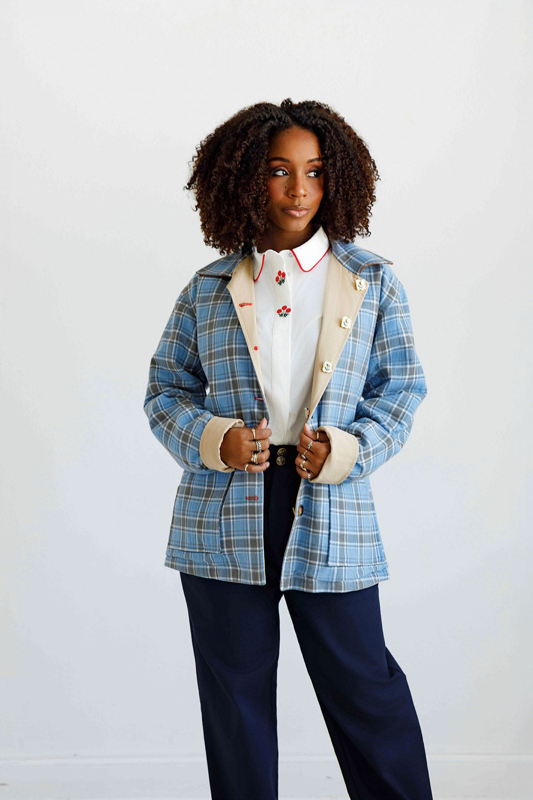 The Jasje Barn Coat | Reversible Jacket