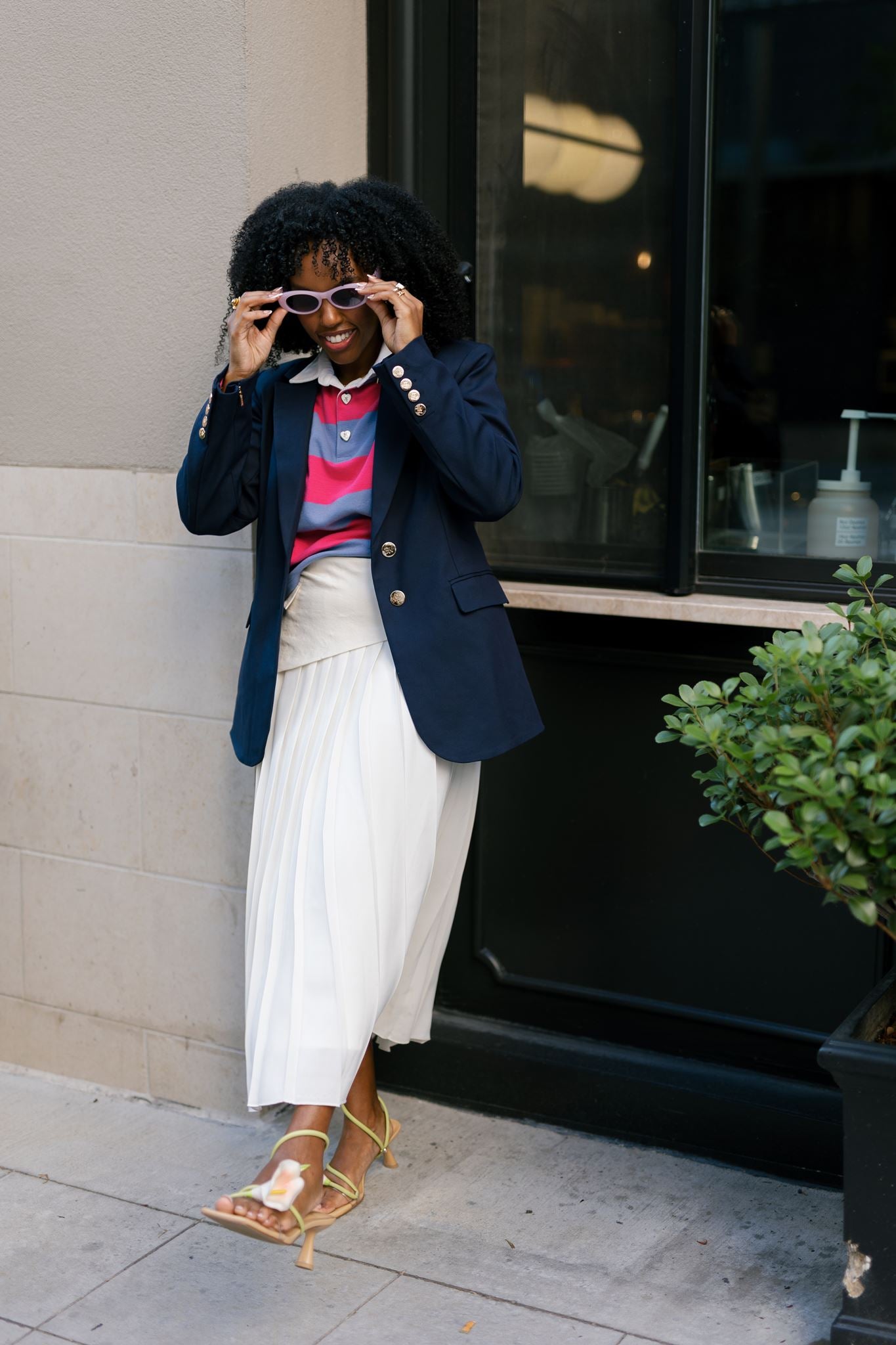 Your Honor | Women’s Navy Blue Blazer Suit Jacket