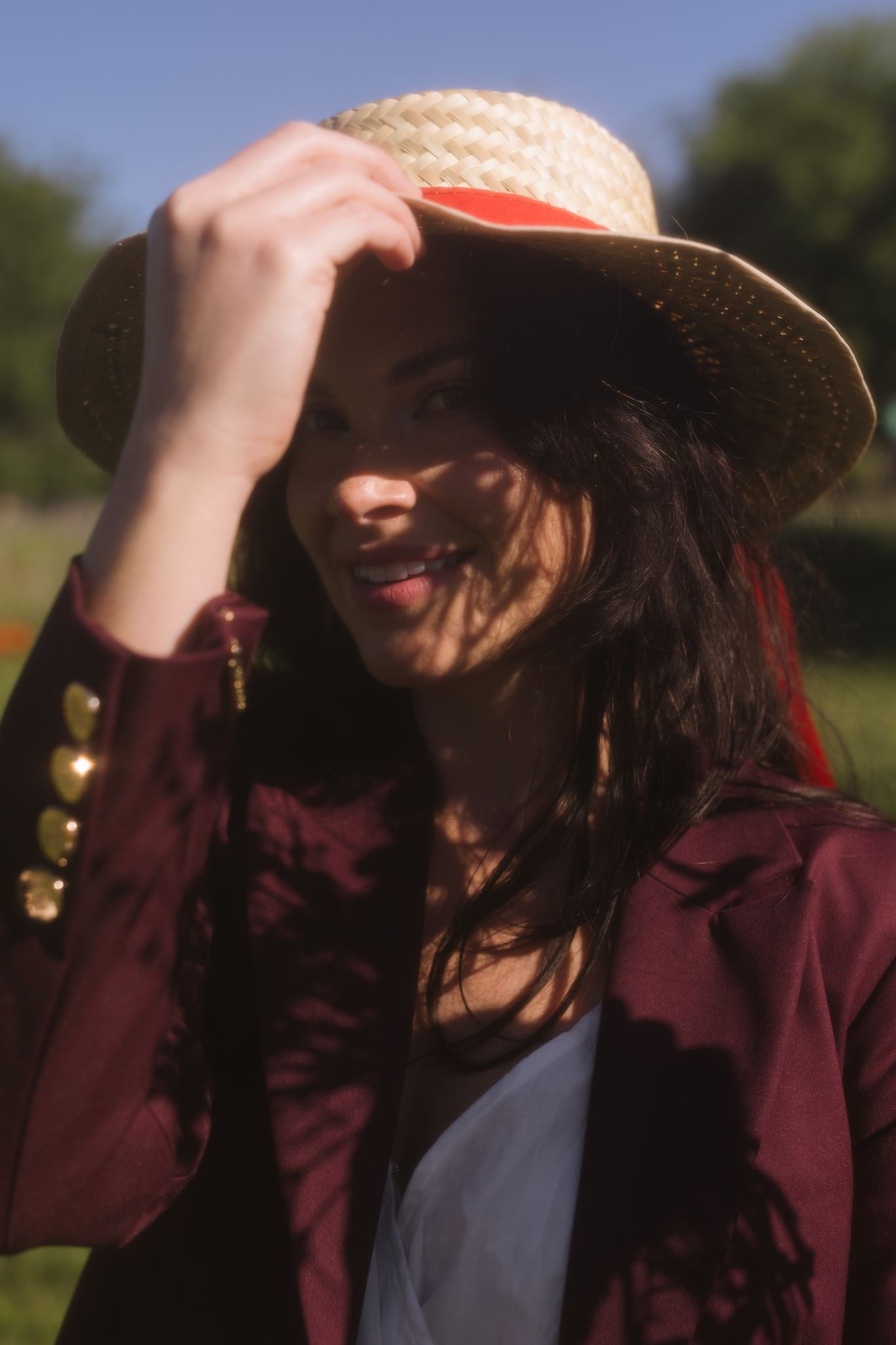 Julie's Summer Wine | Bordeaux Adaptable Blazer