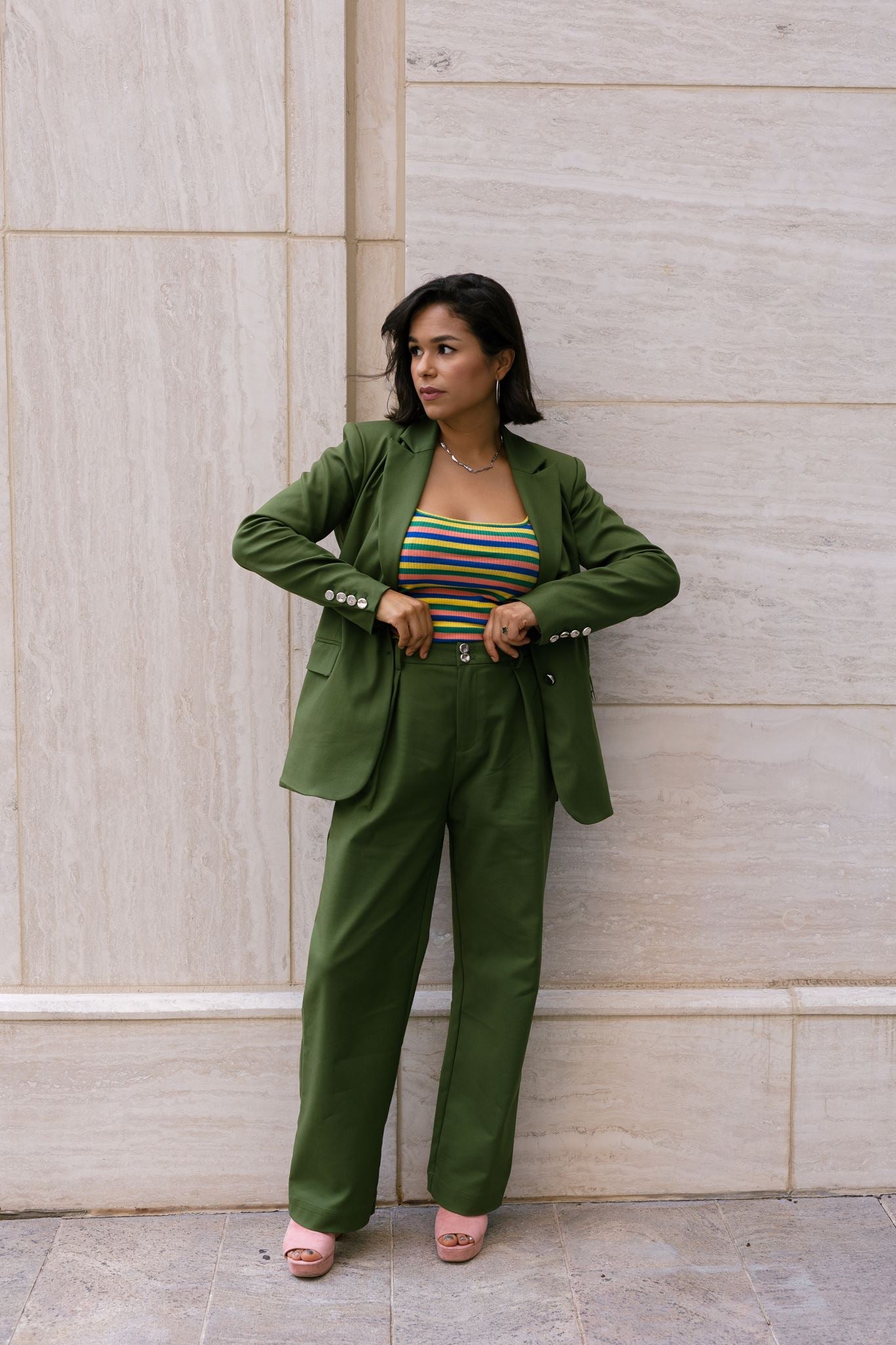 The Keynote Blazer | Olive Green Adaptable Blazer