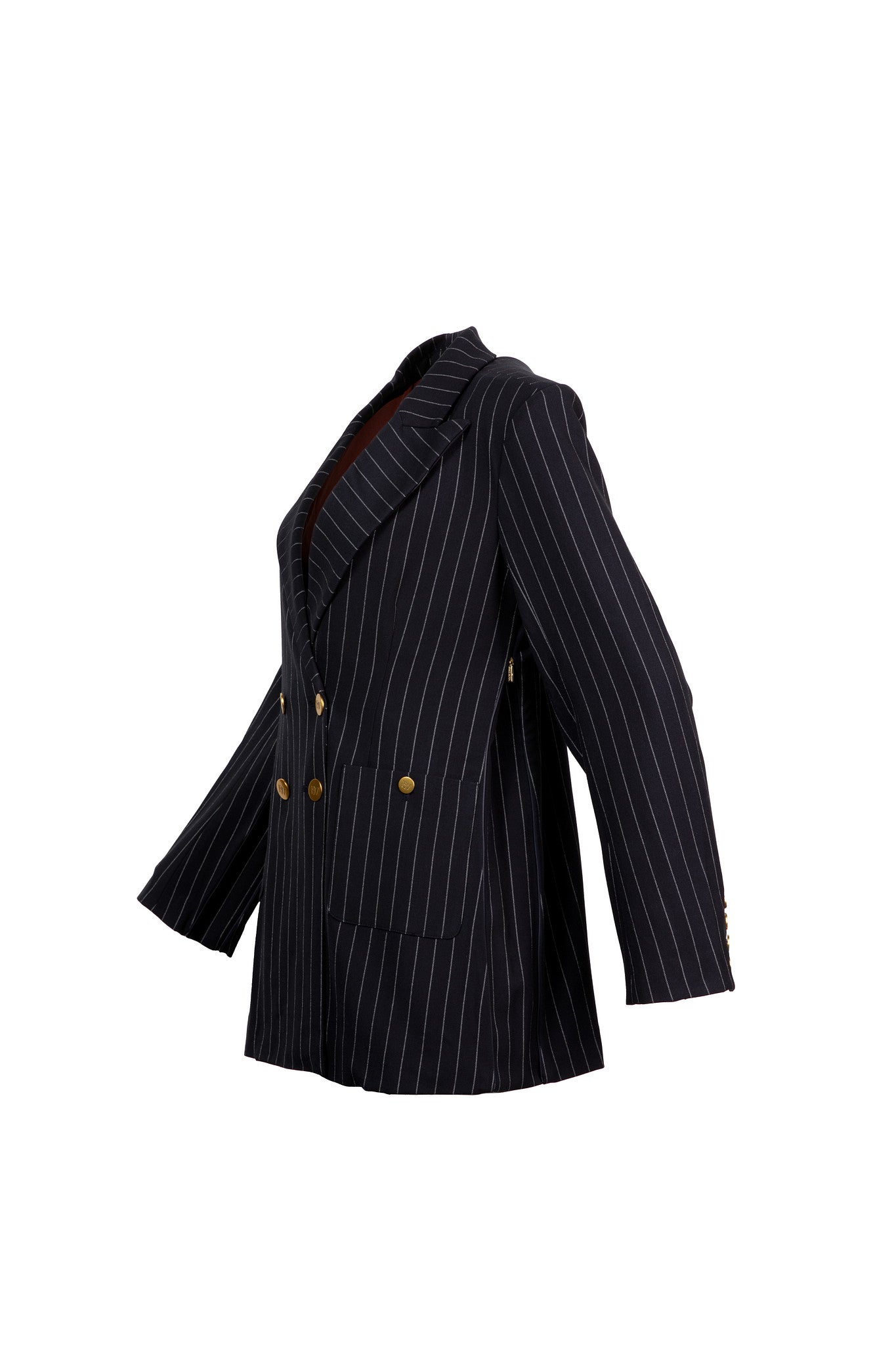 The New York Minute | Women's Pinstripe Blazer Jacket