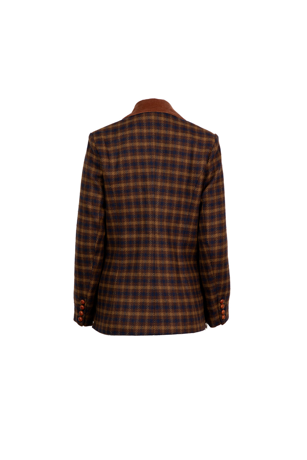The Moonrise Queendom | Women's Plaid Blazer Coat
