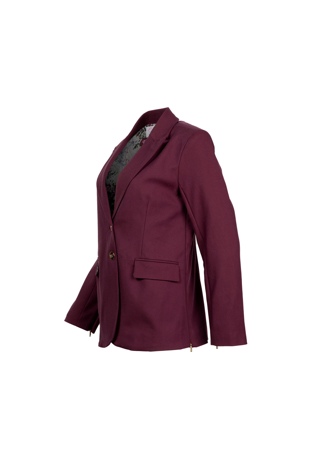 Julie's Summer Wine | Women's Bordeaux Adaptable Blazer