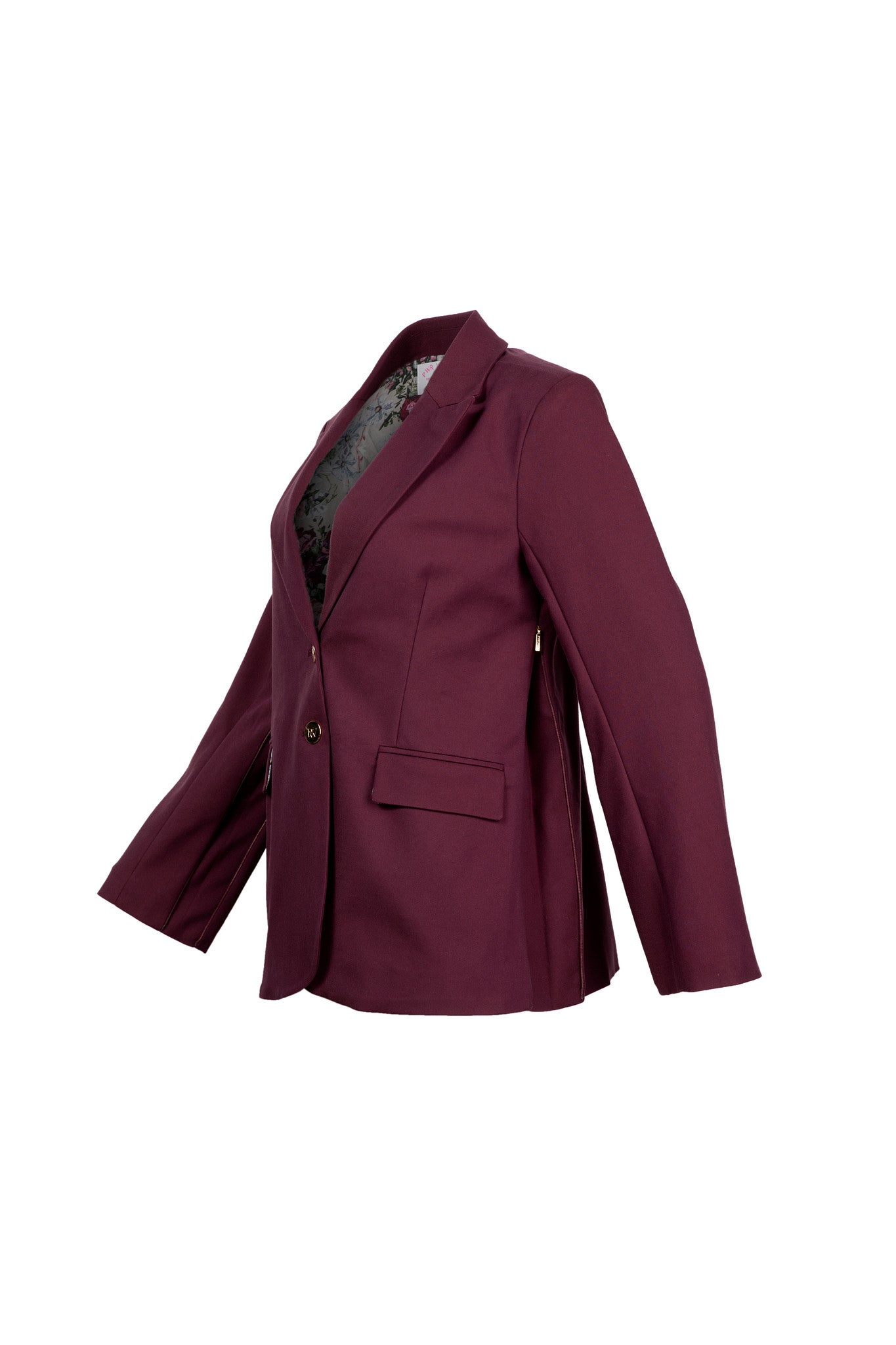 Julie's Summer Wine | Women's Bordeaux Adaptable Blazer