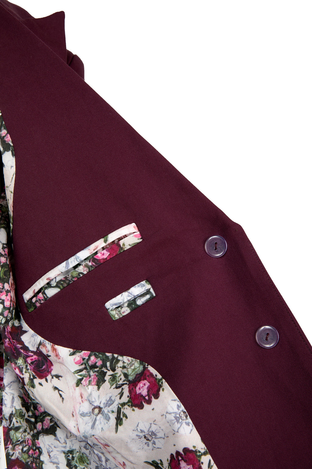 Julie's Summer Wine | Women's Bordeaux Adaptable Blazer