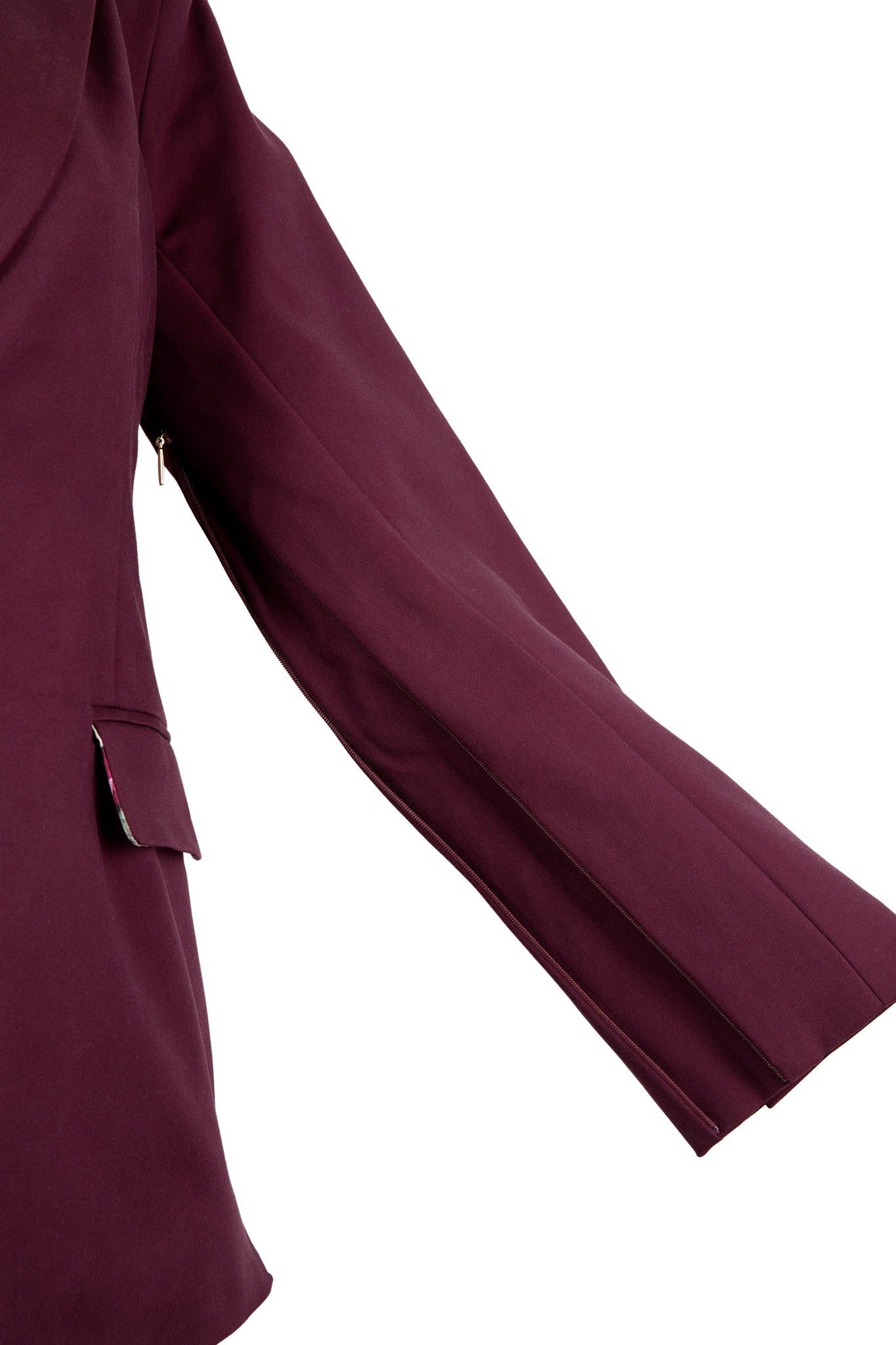 Julie's Summer Wine | Women's Bordeaux Adaptable Blazer - PWR WMN