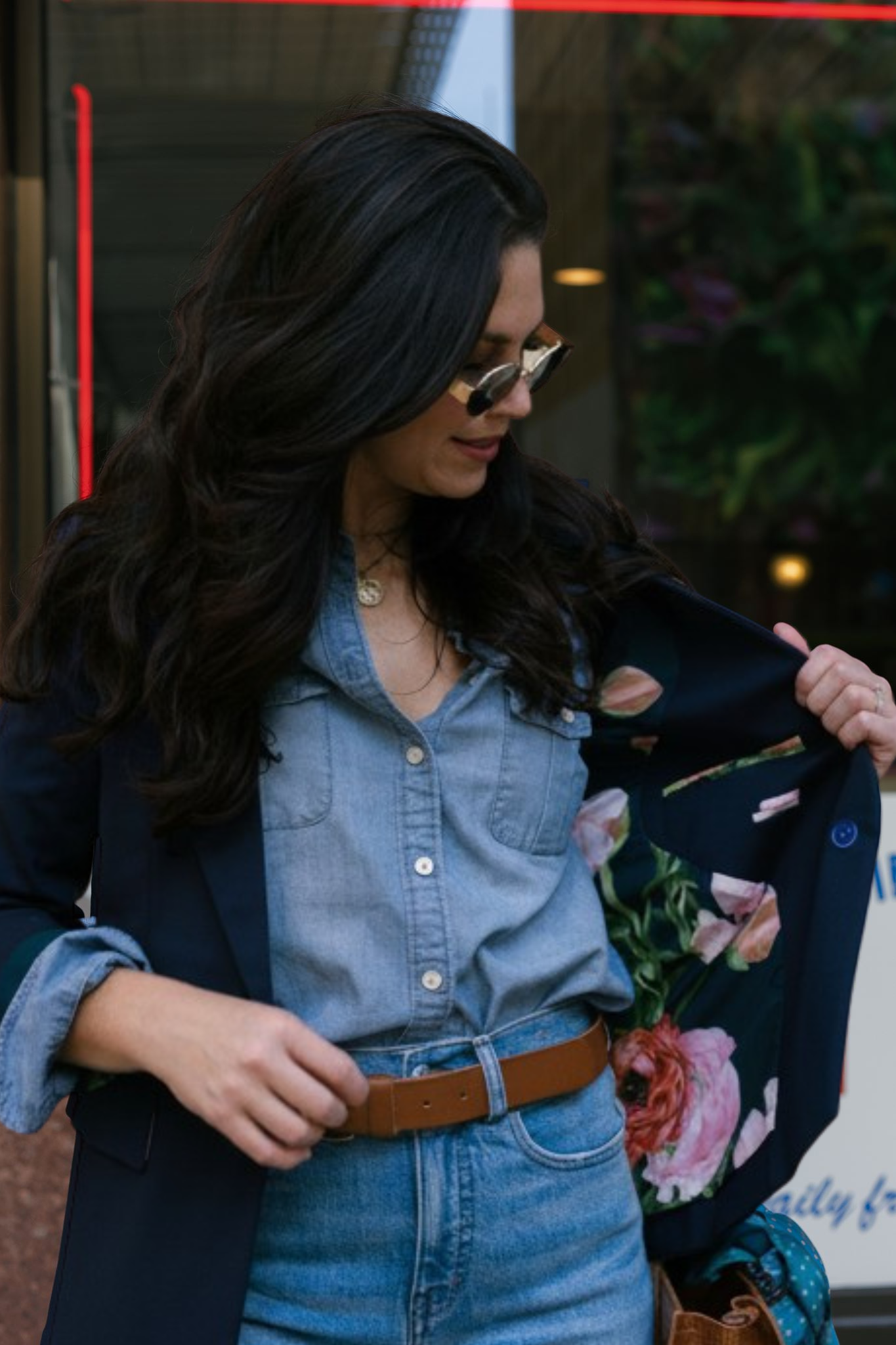 Your Honor | Women’s Navy Blue Blazer Suit Jacket