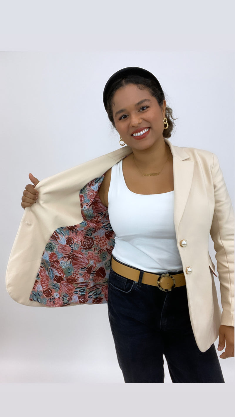 The PSL Pretty Sassy Lady Camel Women's Blazer